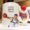 Кружка баскетбольная в Подарок Баскетболисту (Печать фото, надпись, логотип, имя) Фото № 2